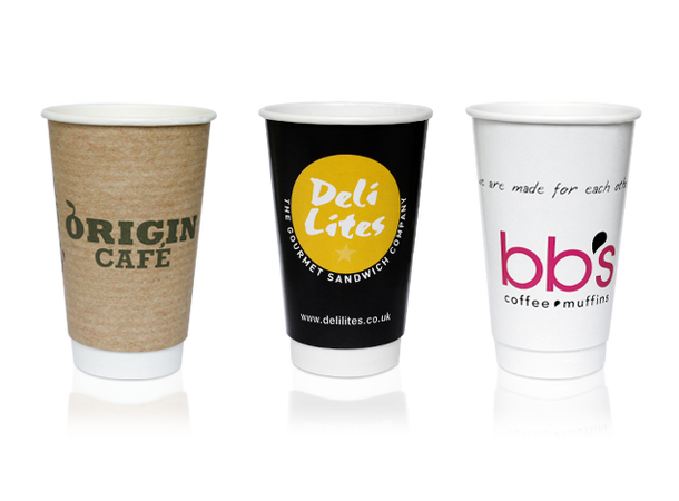 Cupprint Hotcup med 4 farge trykk 200 ml (8oz) 3000 stk 